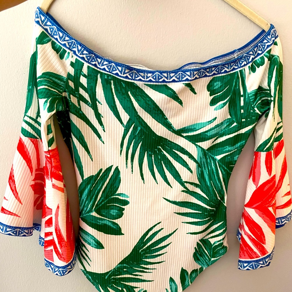Akira tropical bodysuit, worn once!